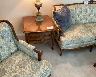 French provincial living room set