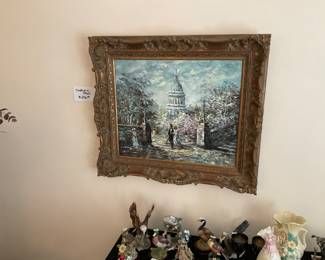 Larger oil, painting