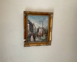 Smaller, unique oil paintings