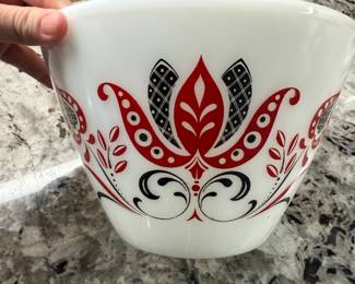 Vintage tulip bowl
