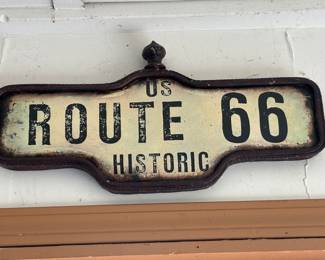 Route 66 sign