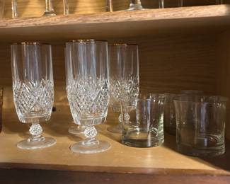 Crystal glasses