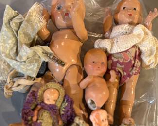 Vintage doll set