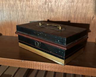 Antique money box