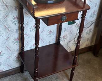 Antique accent table