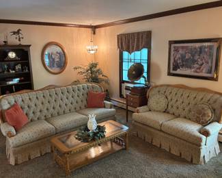 Sofa and love seat