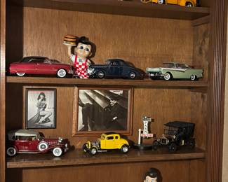 Vintage car models