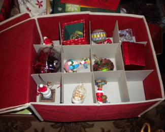 Christmas decorations    more coming