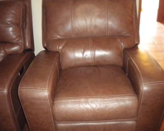 Matching auto recline chair