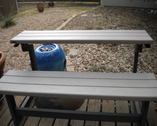 1/2 Picnic table and fountain