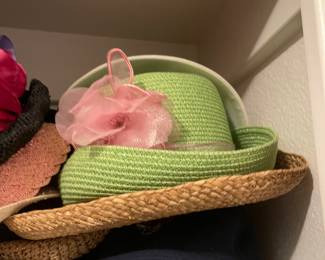 Loads of cute hats - we also have  tons of Vera Bradley bags 