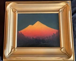James Everett Stuart (1852–1941). Known for his masterful landscapes of the American West and Mexico, Stuart produced over 5,000 paintings during his career. His works appear in museum collections including the de Young Museum, Crocker Art Museum, and Oakland Museum of California. This piece reflects his late-career focus on architectural and regional scenes, combining painterly realism with rich color and historic appeal—making it an excellent acquisition for collectors of early 20th-century Western art.