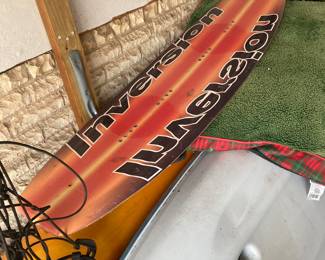 Inversion wake board