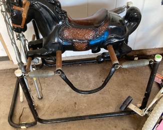 Vintage rocking horse