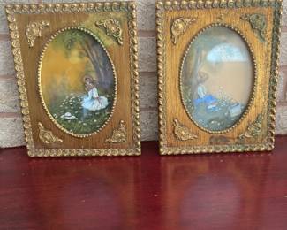 3d framed outdoor scenes