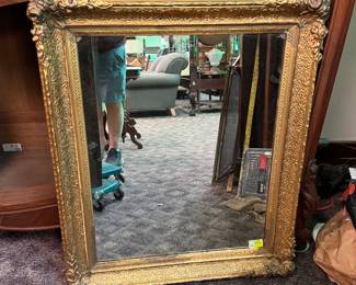 Antique Gilt Mirror