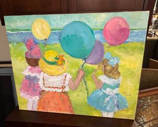 Original Painting by Local Bham Artist Babs Simpson