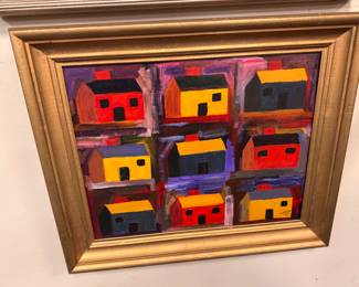 Original Folk Art Painting by Geneva Finley