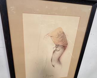 Signed and Numbered lithograph by Bruno Bruni "Dettagli"