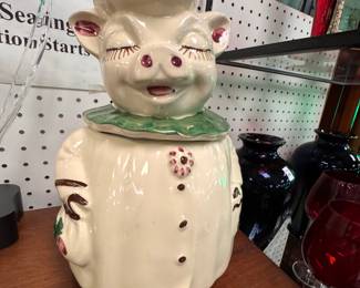 Shawnee Pig Cookie Jar