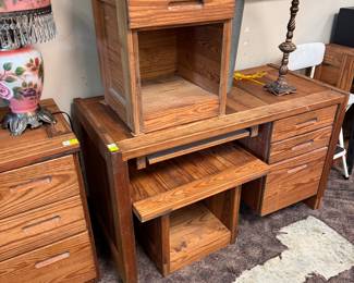 "This End Up" Pine Nightstand