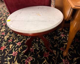 Round Marble Top Table
