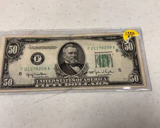 1950 $50 Unc Note