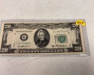 1950 $20 Unc Note