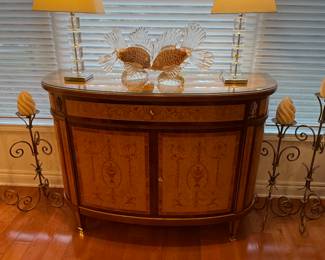 Pair of Vintage acrylic table lamps
