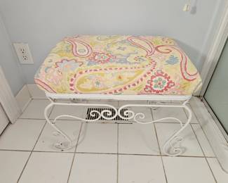 Metal Stool with Matching Pieces