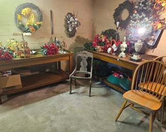 Alabaster Lamps/ Holiday Items