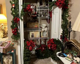 Christmas items some vintage