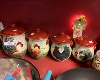 Chicken canister set