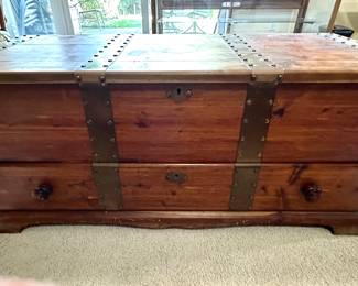 Vintage cedar chest 