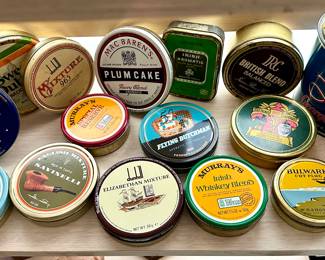 Tobacco tins