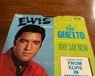Vinyl LP "In the Ghetto" by Elvis 45 RPM record Album