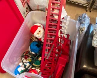 Mr. Christmas Super Climbing Santa 43-inches Lighted 30 songs - Cracker Barrel