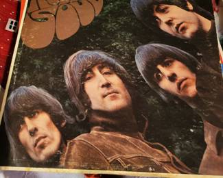 Vinyl LP "Rubber Soul" by The Beatles 33 RPM record Album