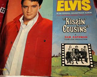 Vinyl LP "Kissin Cousins" by Elvis 33 RPM record Album