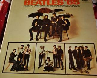 Vinyl LP "Beatles 65" by The Beatles 33 RPM record Album