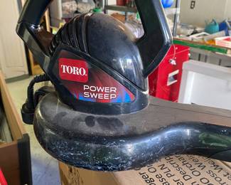 Toro Power Sweep - corded electric leaf blower