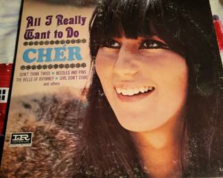 Vinyl LP "All I Really Want to Do" by Cher33 RPM record Album