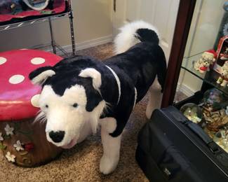 Giant Siberian Husky Stuffed Animal