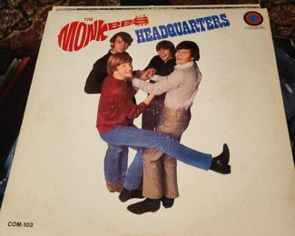 Vinyl LP "Headquarters" by The Monkeys 33 RPM record Album