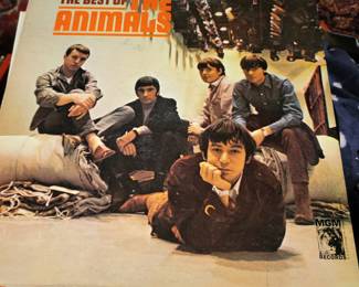 Vinyl LP "The Best of the Animals" by The Animals 33 RPM record Album