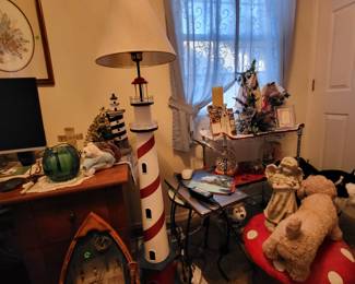 Metal Lighthouse Floor Lamp - Cracker Barrel