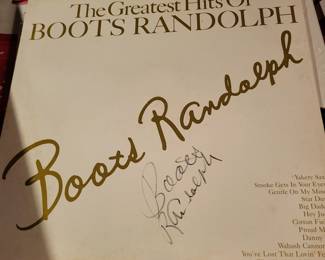 Vinyl LP "The Greatest Hits of Boots" by Boots Randolph 33 RPM record Album