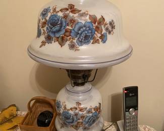 Vintage Hurricane Lamp