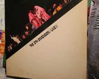 Vinyl LP "Live" by the 5th Dimension 33 RPM record Album