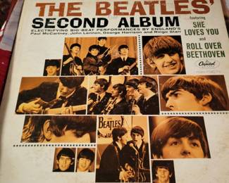 Vinyl LP "The Beatles' Second Album" by The Beatles 33 RPM record Album